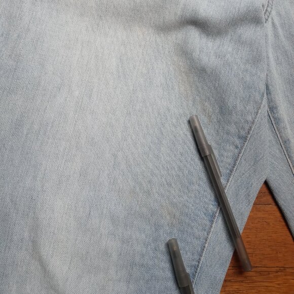 MADEWELL the curvy perfect vintage jeans in fitzgerald wash (sz31) - Picture 9 of 16